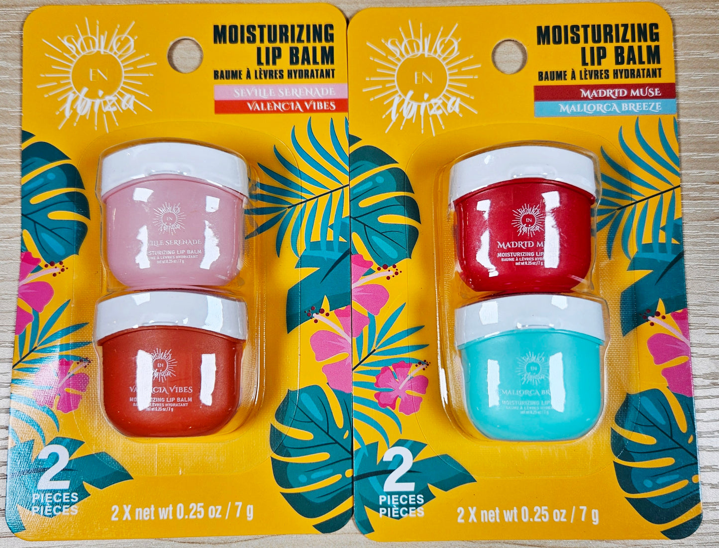 Solo En Ibiza Moisturizing Lip Balm Duo Pack