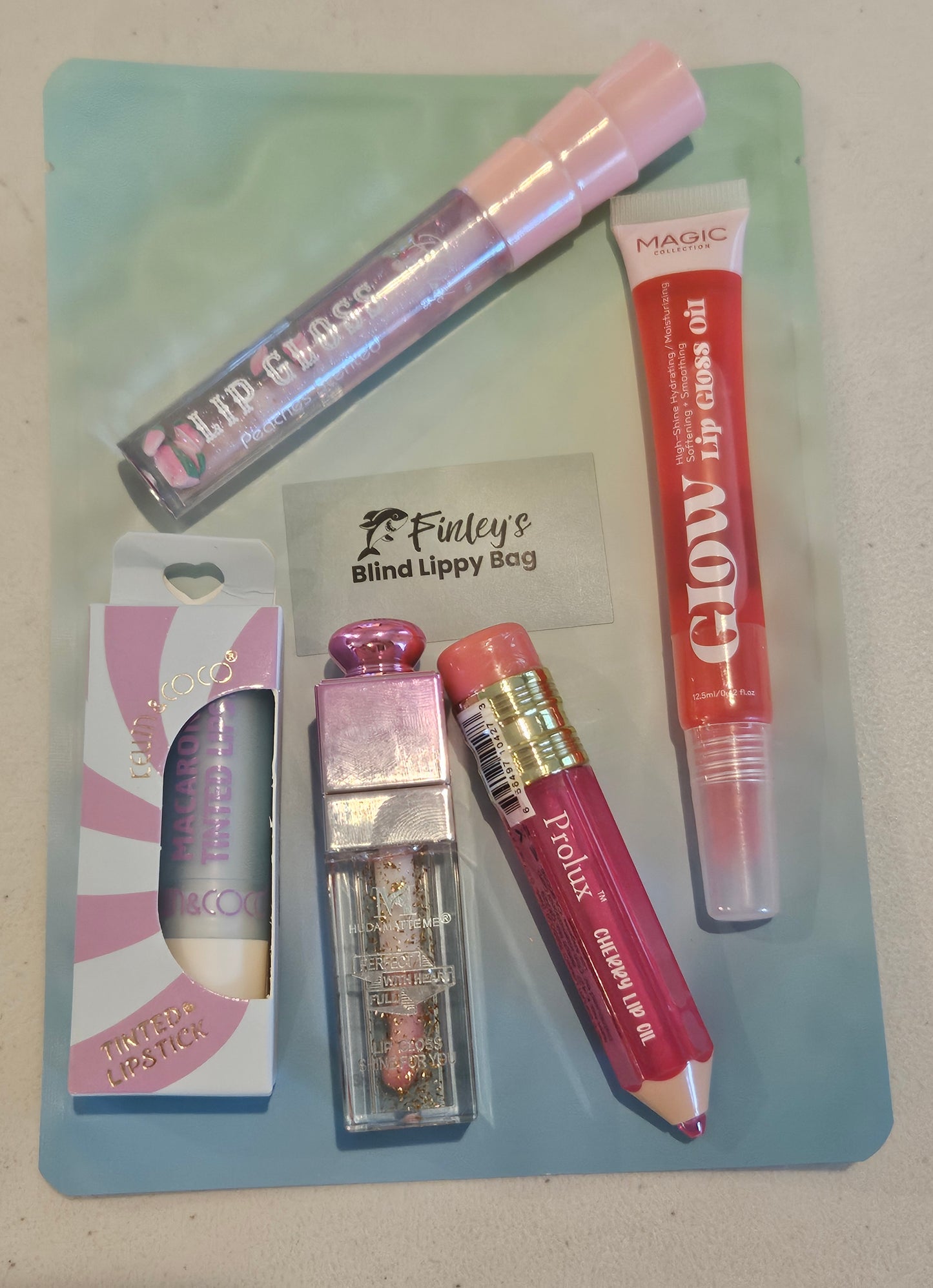 Finley's Blind Lippy Bags (includes Kevin & Coco)