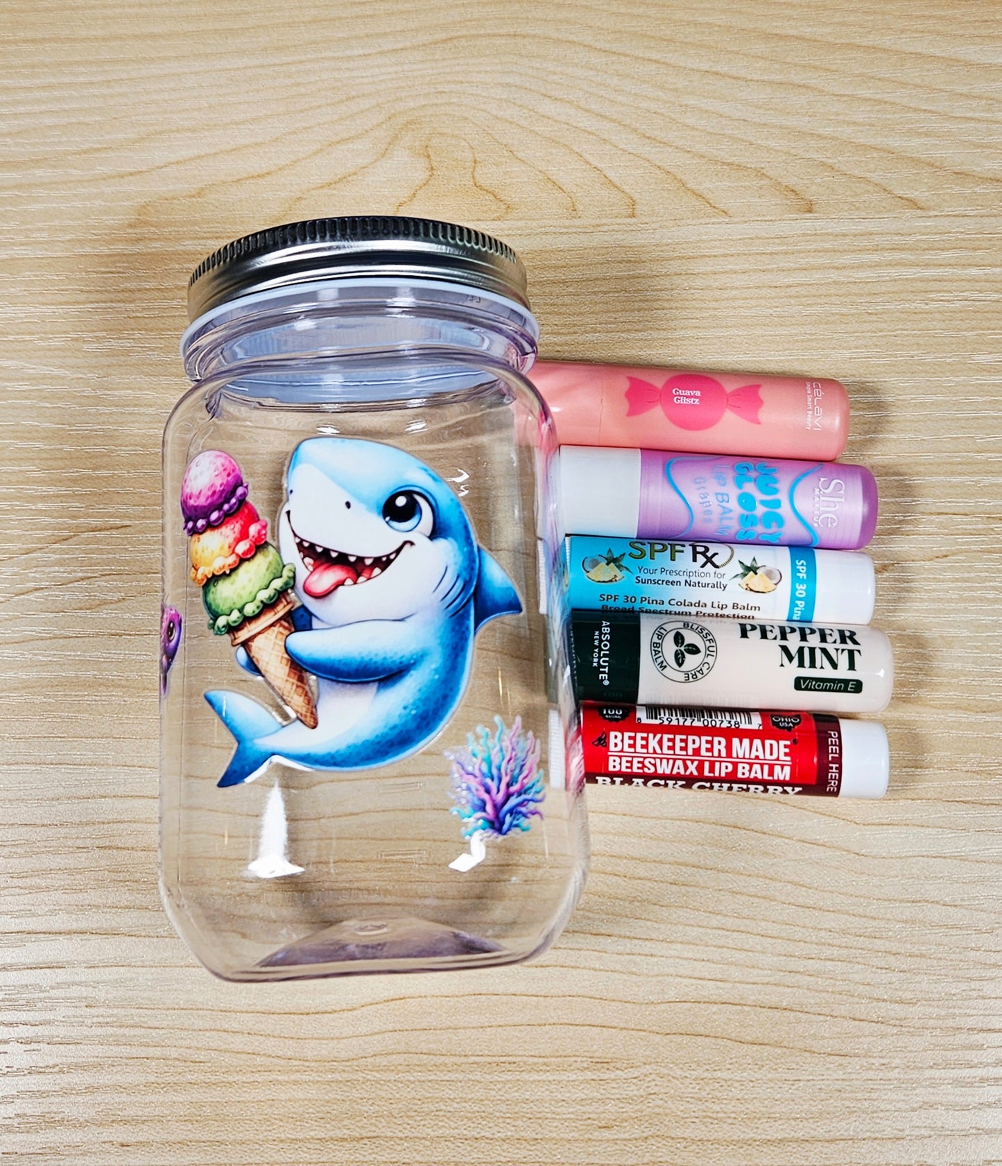 Coastal Custom Mason Jar Lippy Bundles (READ DESCRIPTION)