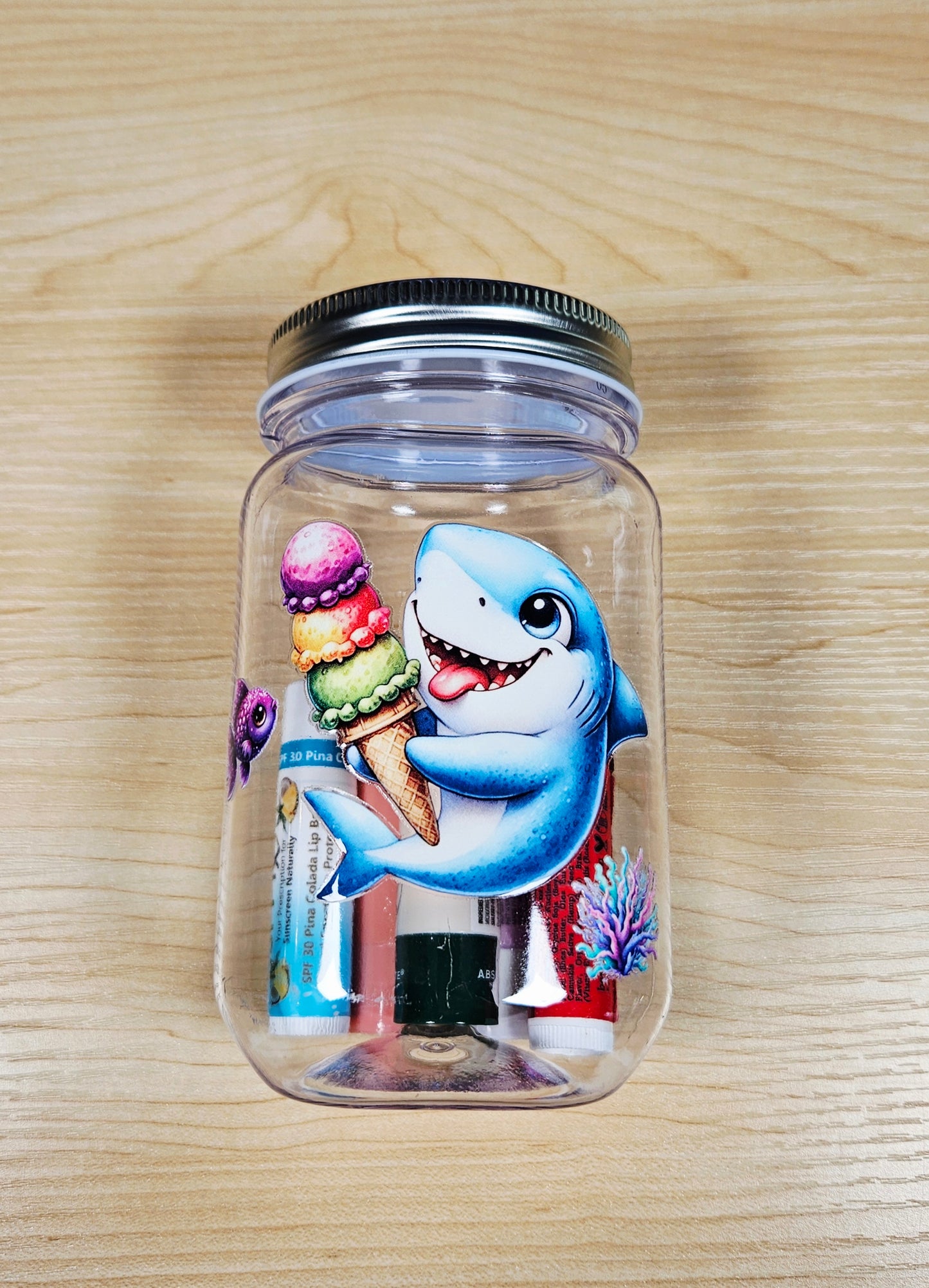 Coastal Custom Mason Jar Lippy Bundles (READ DESCRIPTION)