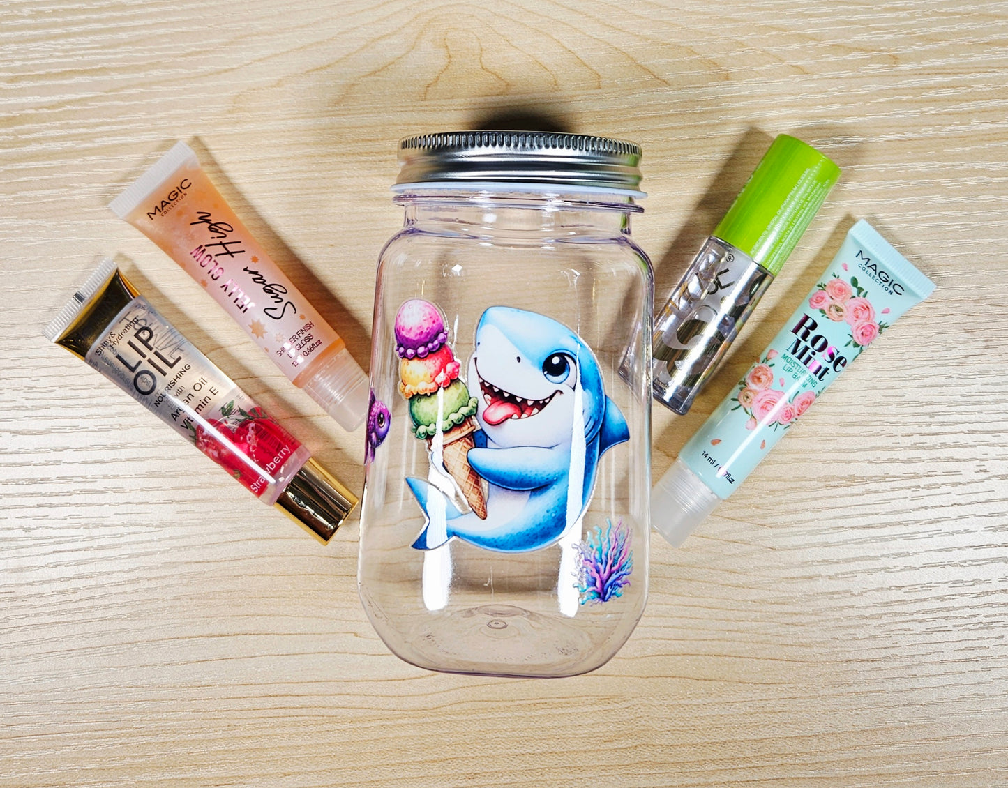 Coastal Custom Mason Jar Lippy Bundles (READ DESCRIPTION)
