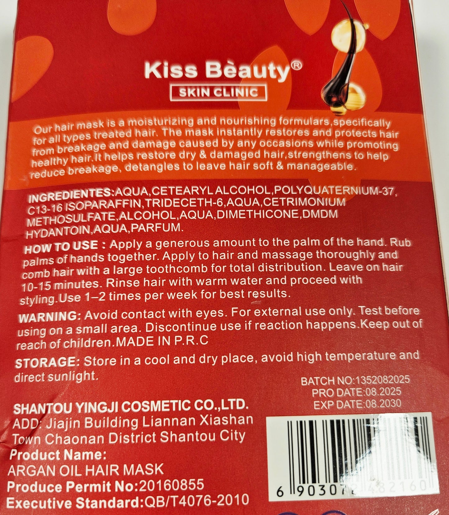 Miss Beauty Hair Mask