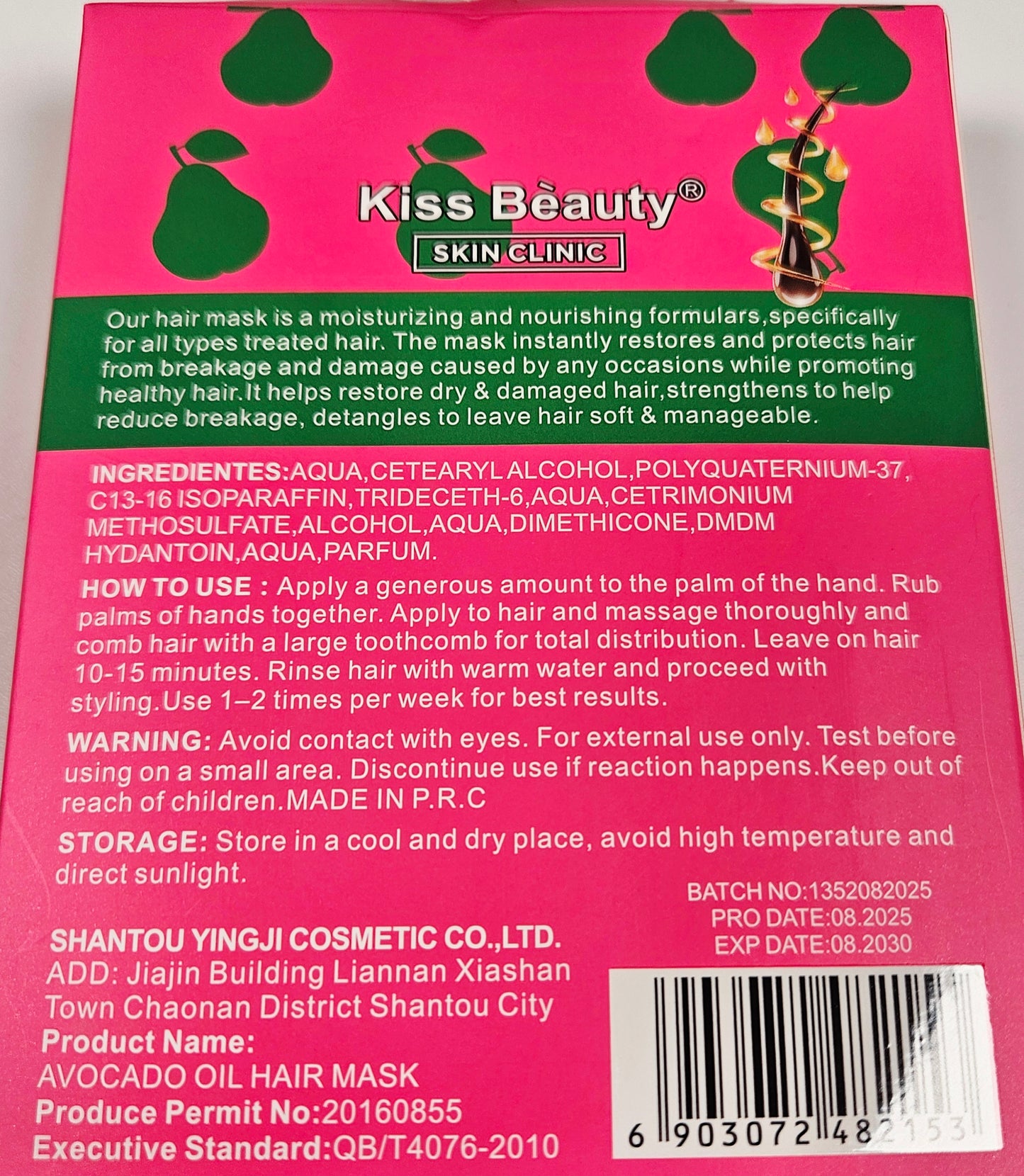 Miss Beauty Hair Mask