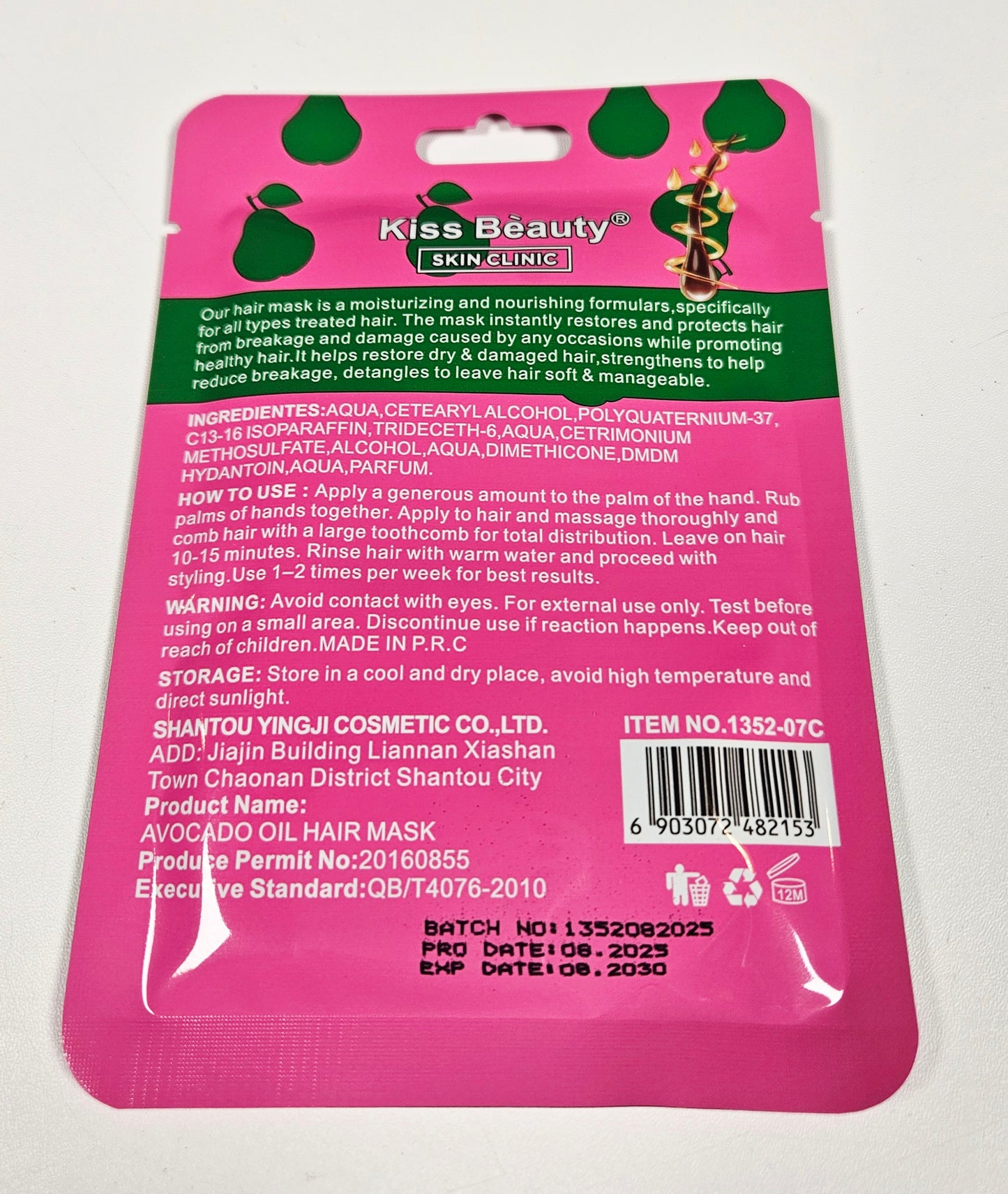 Miss Beauty Hair Mask