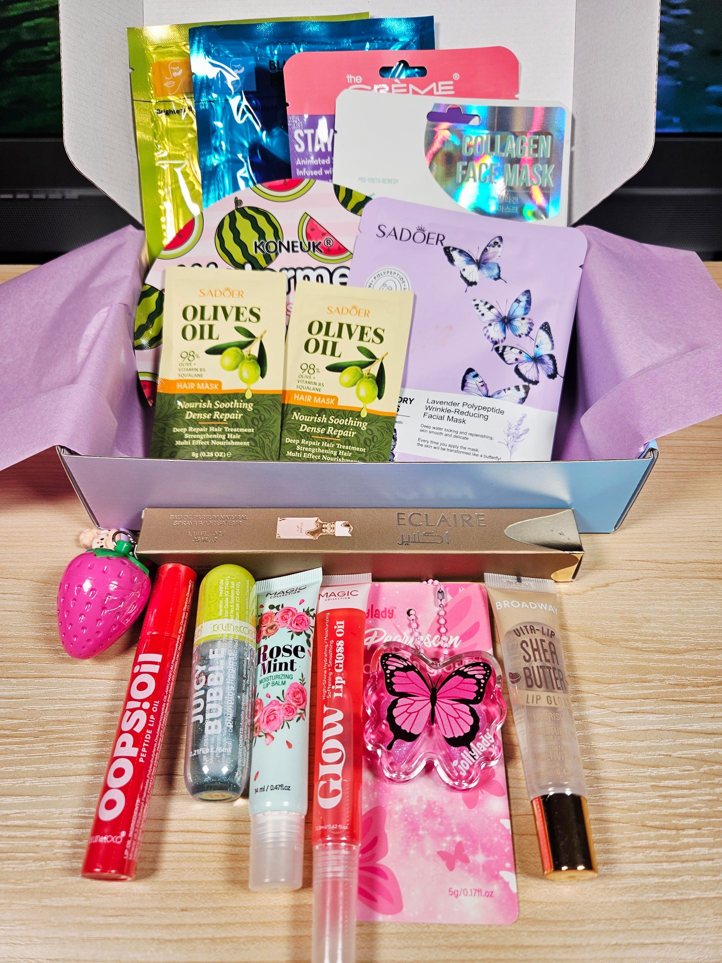 MystiSea Beauty Lip & Skincare Box