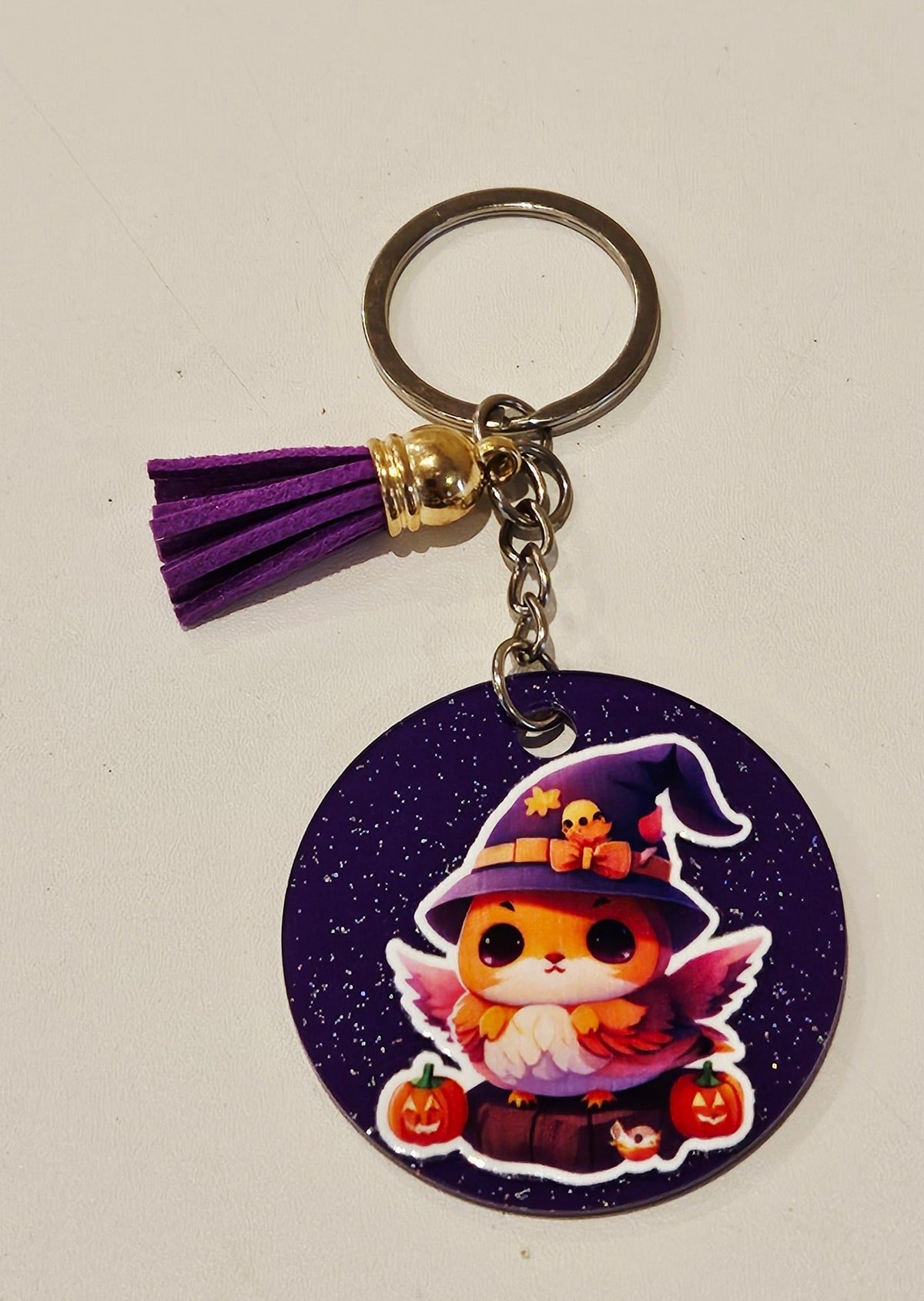 Wickedly Cute Tassel Keychains