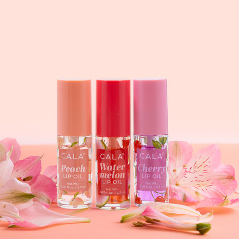 CALA Lip Oil Trio with Argan Oil