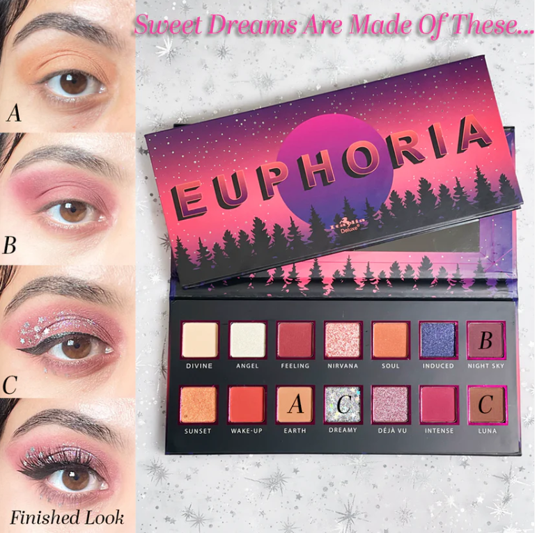 Italia Deluxe Euphoria Eyeshadow Palette