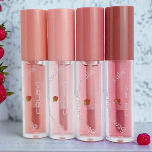 Celavi Strawberry Shortcake Berry Besties Lip Oil Set
