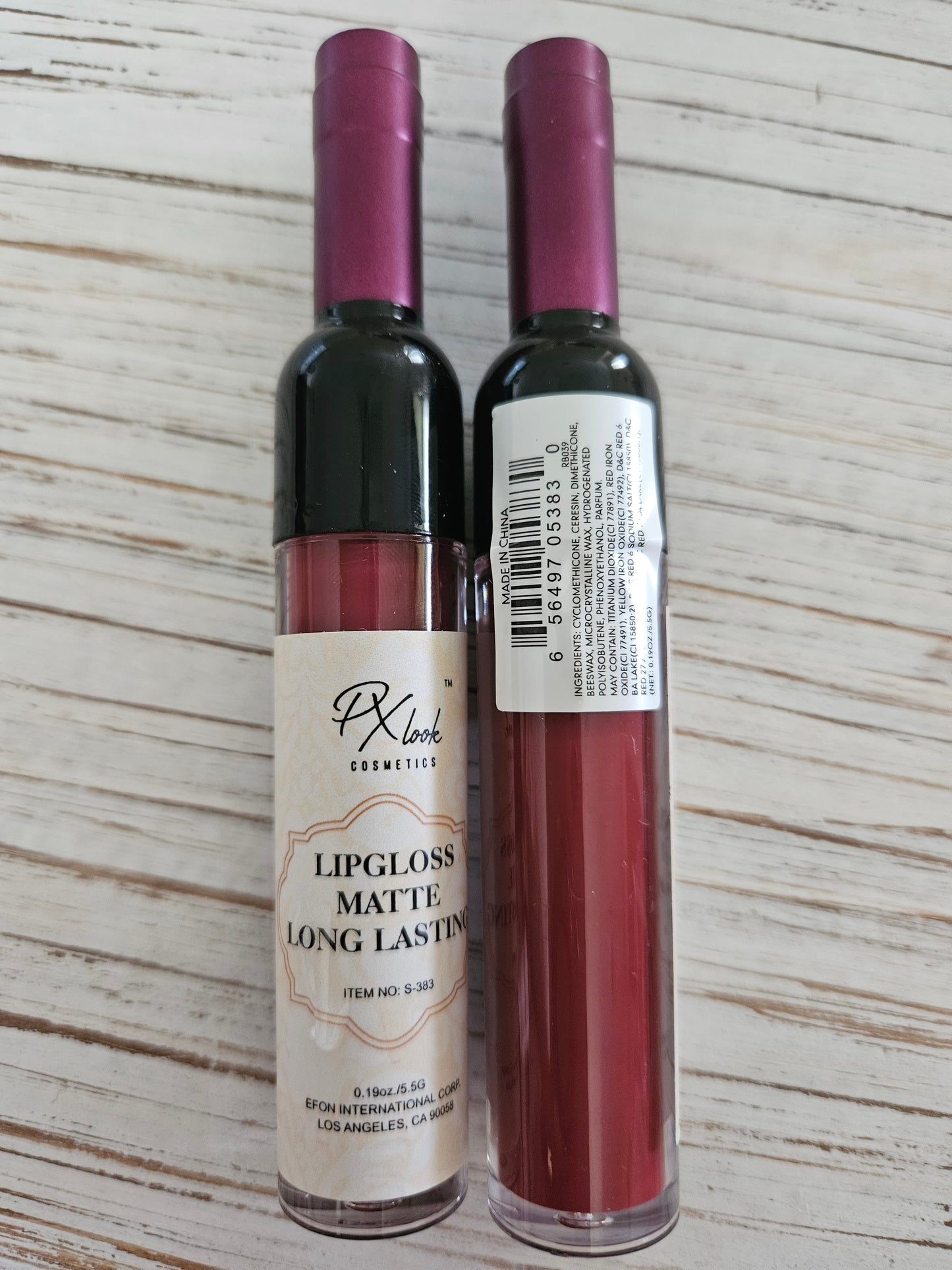 PX Look Wine Matte Liquid Lip Gloss