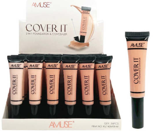 Amuse 2 in 1 Foundation & Concealer