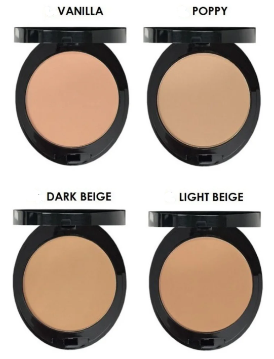 Amuse Cream & Powder Compact (Vanilla, Poppy, Dark Beige, Light Beige)