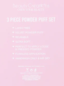 Beauty Creations Puff Puff The Perfect Trio