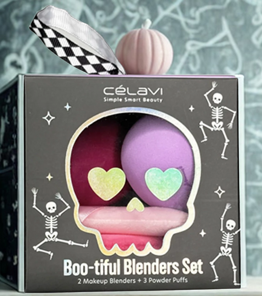 Celavi Halloween Boo-tiful Blender & Puff Set