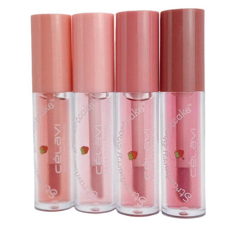 Celavi Strawberry Shortcake Berry Besties Lip Oil Set