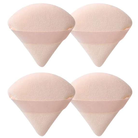 Celavi 4pc Triangle Puff Set
