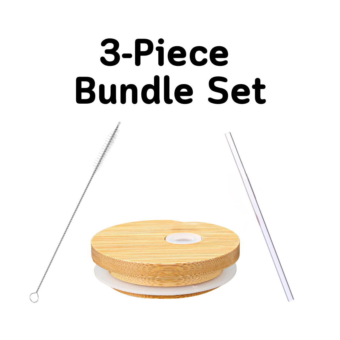 Mason Jar Drinkware Add-On Accessories