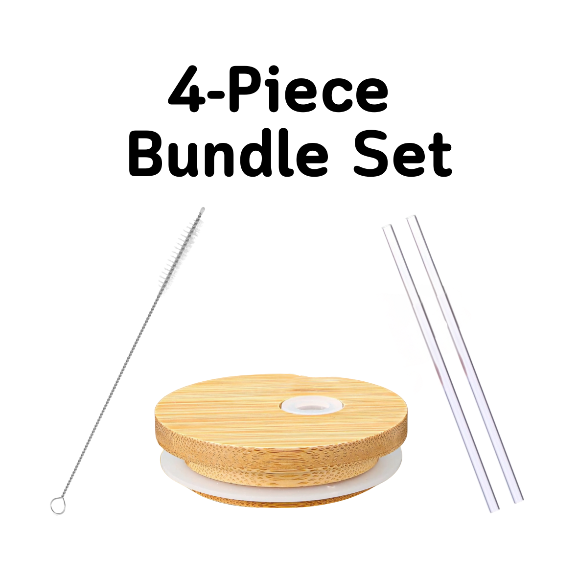 Mason Jar Drinkware Add-On Accessories