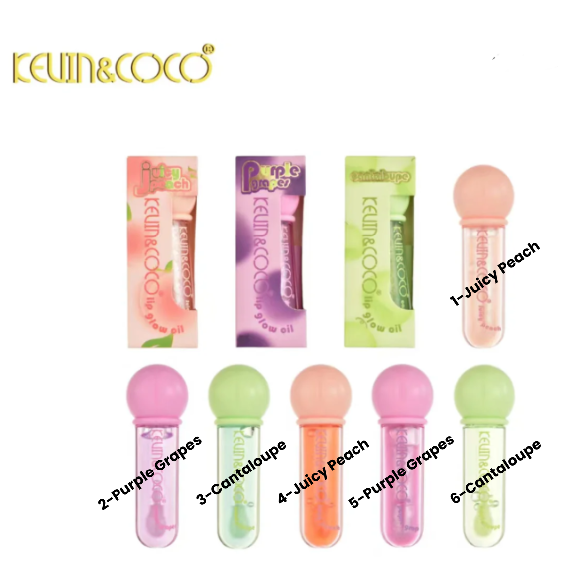 Kevin & Coco Cream Puff Lip Glow Oil