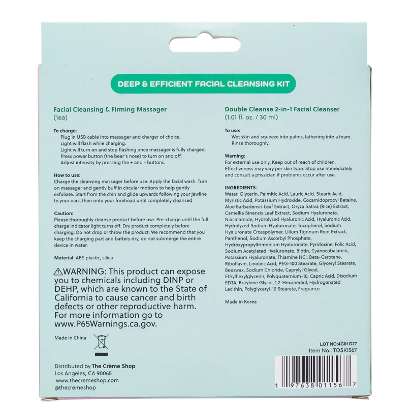 The Creme Shop Beary Merry Cleansing Kit