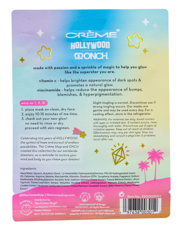 The Creme Shop Facial Sheet Masks