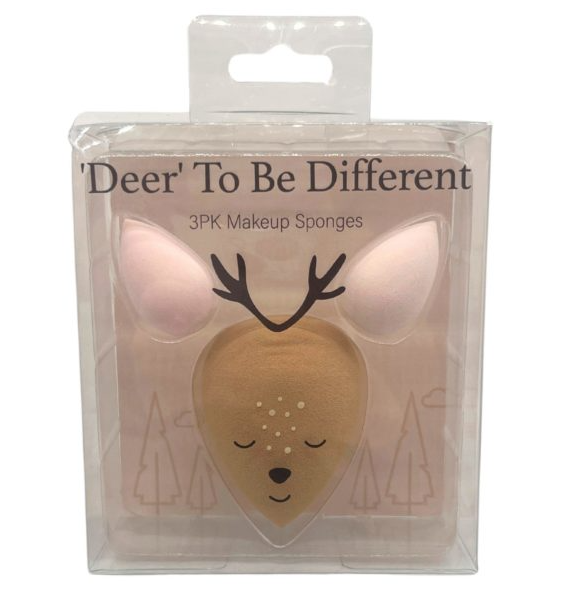 Deer to be Different 3-pack Beauty Blender Set