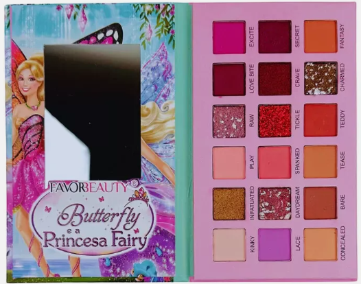 FavorBeauty Butterfly Princess Fairy Eyeshadow Palette
