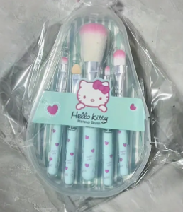 Hello Kitty Makeup Brush Set - Blue