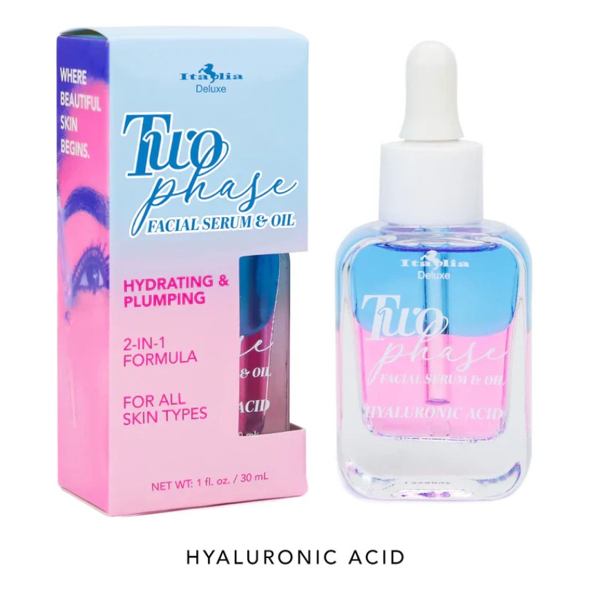Italia Deluxe Two Phase Facial Serum & Oil