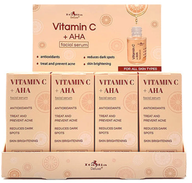 Italia Deluxe Facial Serum - Vitamin C & AHA