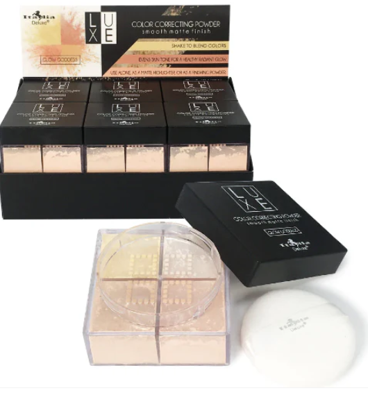 Italia Deluxe-Luxe Color Correcting Powder - Glow Goddess