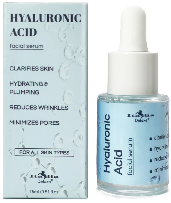 Italia Deluxe Facial Serum - Hyaluronic Acid