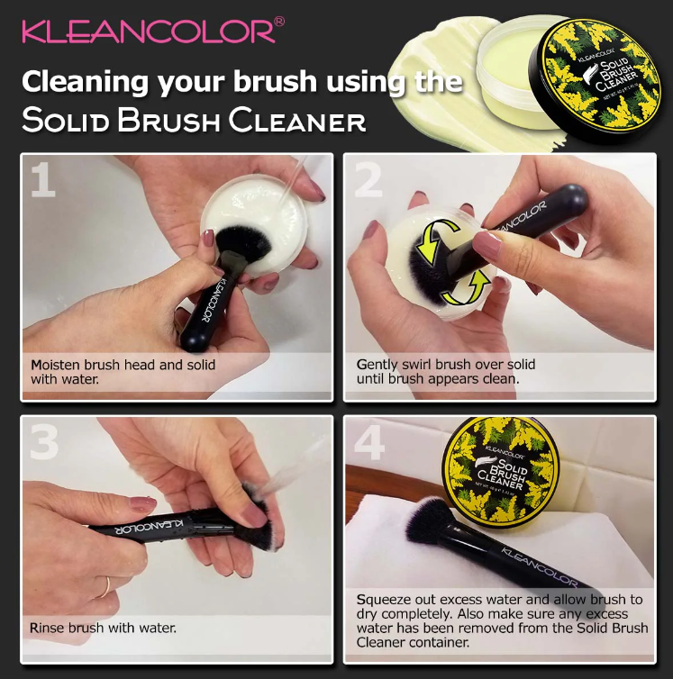 KLEANCOLOR Solid Brush Cleaner Cleansing Balm