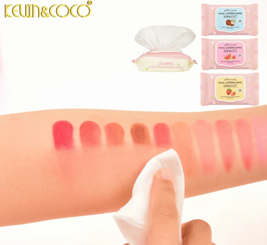 Kevin & Coco Facial Cleanser Makeup Remover Wipes