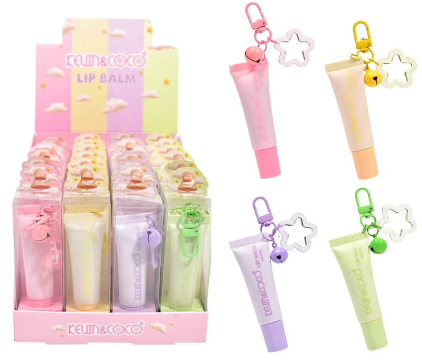 Kevin & Coco Lucky Hydration Lip Balm Keychain