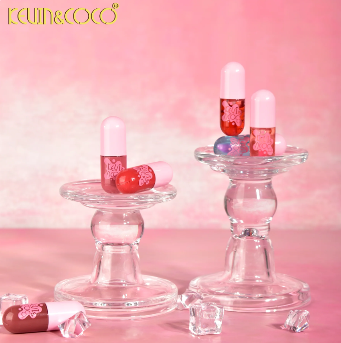 Kevin  & Coco Milk Tea Boba 6-Piece Lip Oil