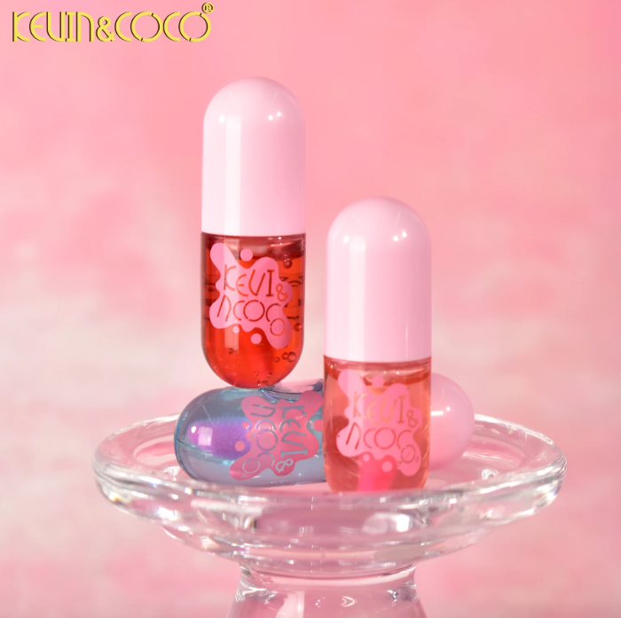 Kevin  & Coco Milk Tea Boba 6-Piece Lip Oil
