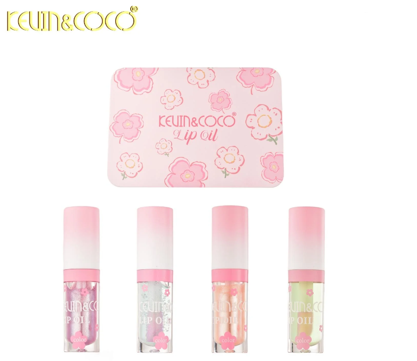 Kevin & Coco Springtime Floral Lip Oil Mini Kit