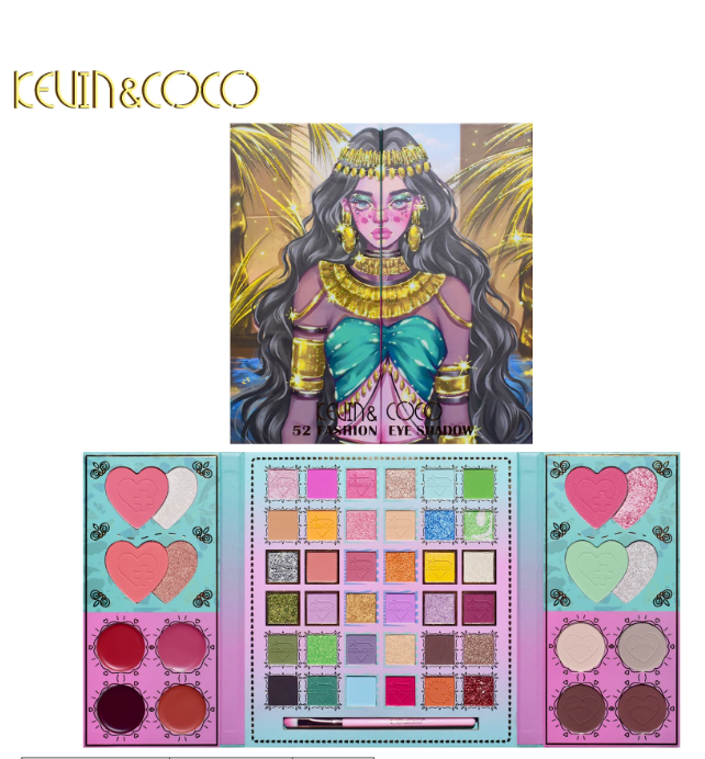 KEVIN AND COCO Eyeshadow Palette - JAZMINE