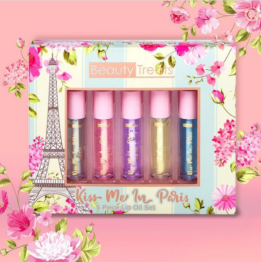 Beauty Treats Kiss Me in Paris Lip Oil Set