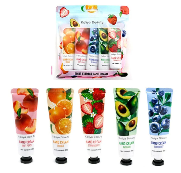 Kaliya Beauty - Fruit 5pc Hand Cream