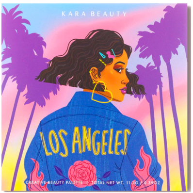 KARA BEAUTY California Girls Eyeshadow Palette - LOS ANGELES