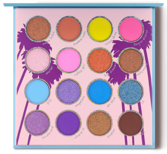 KARA BEAUTY California Girls Eyeshadow Palette - LOS ANGELES