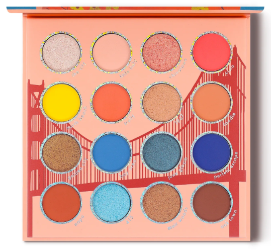 KARA BEAUTY California Girls Eyeshadow Palette - SAN FRANCISCO