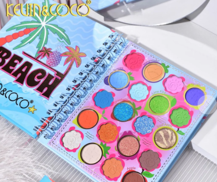 Kevin and Coco Eyeshadow Palette - Sand Beach