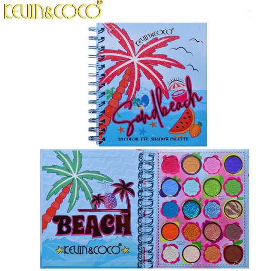 Kevin and Coco Eyeshadow Palette - Sand Beach