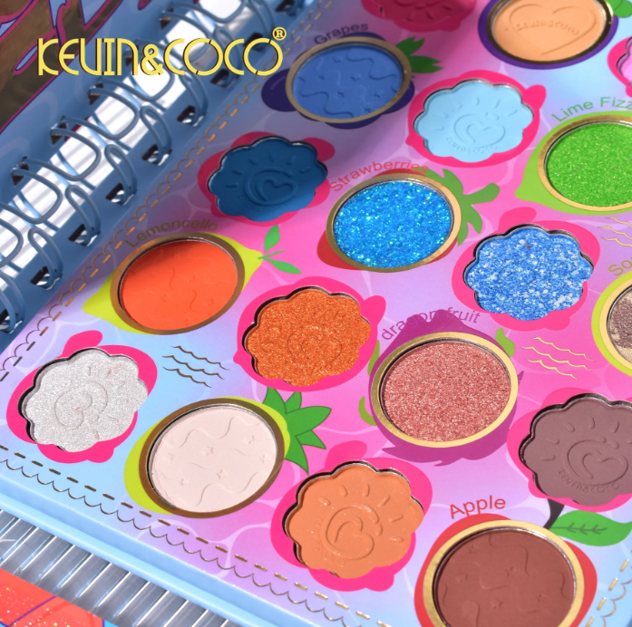 Kevin and Coco Eyeshadow Palette - Sand Beach