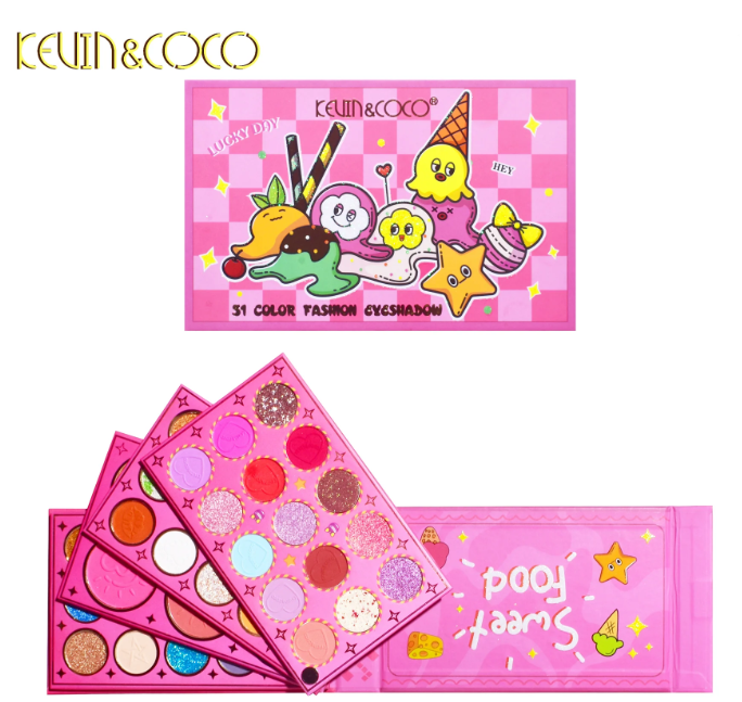 KEVIN AND COCO Eyeshadow Palette Book - ICE CREAM