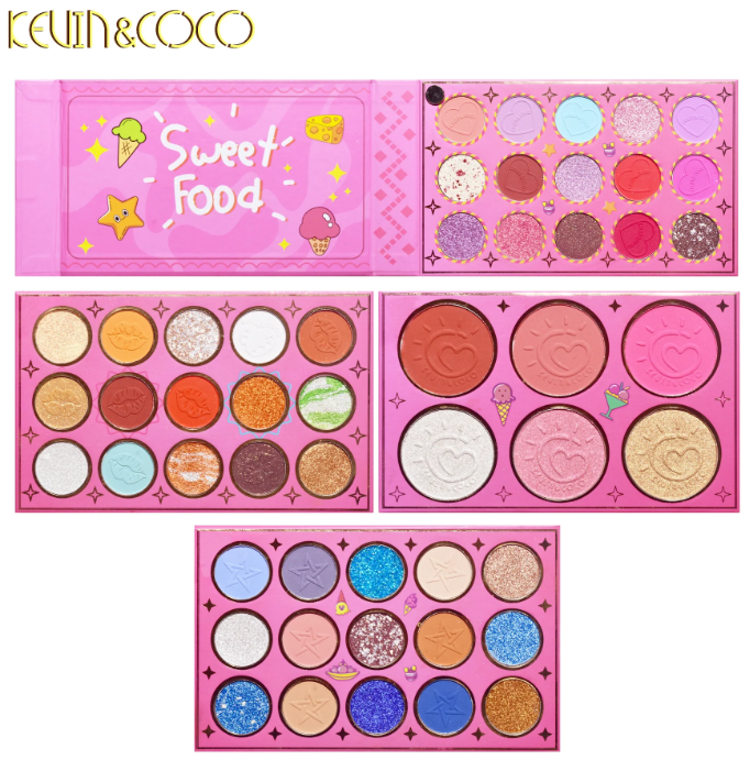 KEVIN AND COCO Eyeshadow Palette Book - ICE CREAM