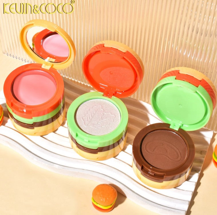Kevin & Coco Burgerlicious 5-in-1 Facial Compact Set